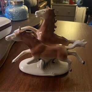 Vintage Porcelain German Grafental Horse Figurine. Great condition